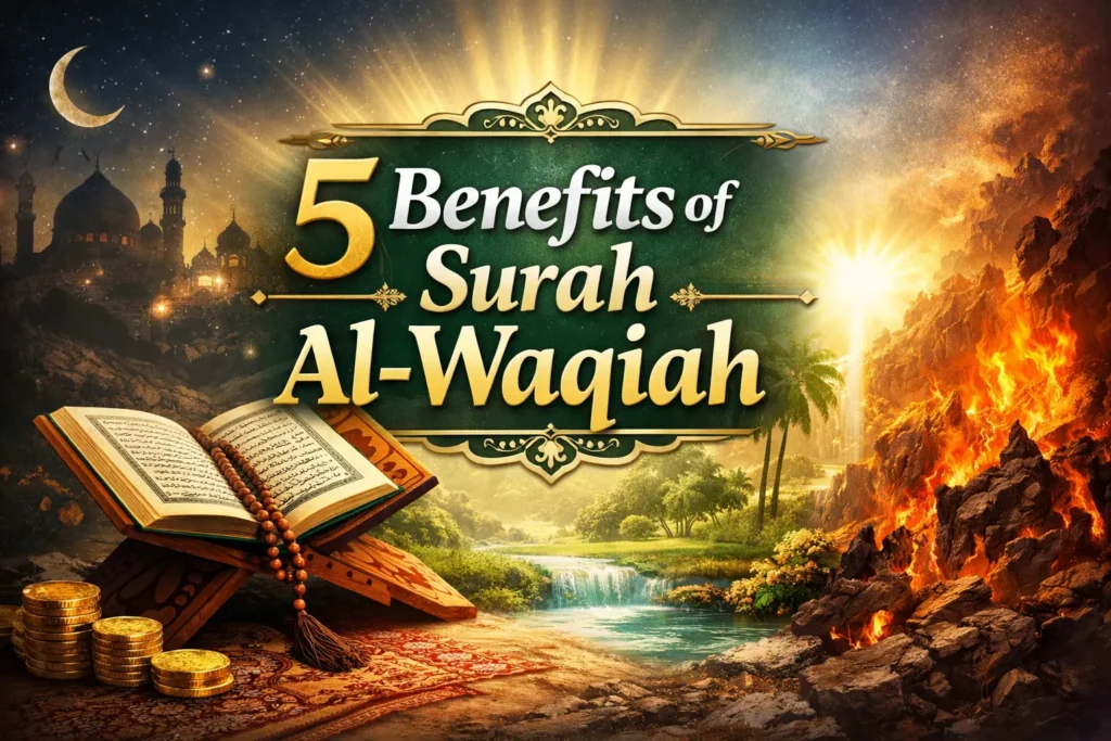 5 Benefits of Surah Al-Waqiah